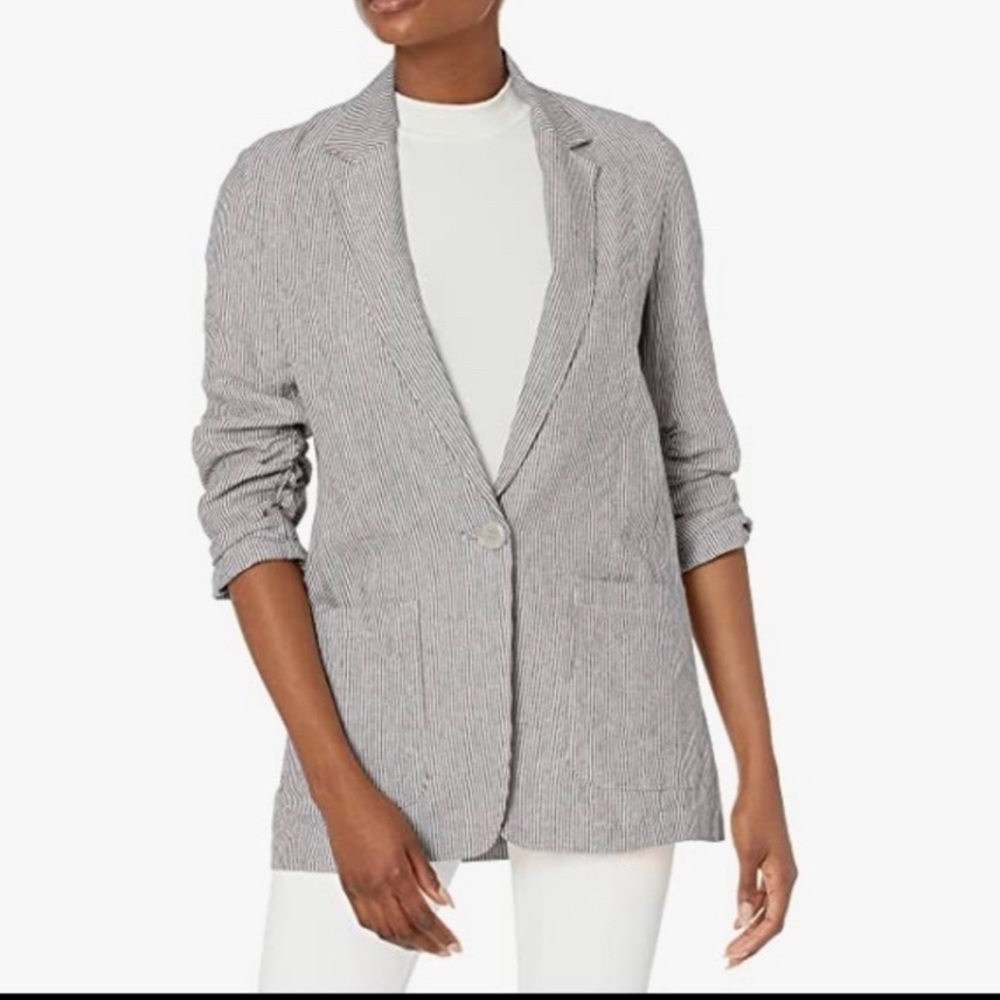 Max Studio Linen Blazer size L
